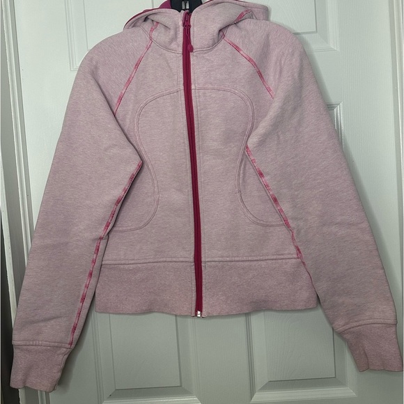 Lululemon Pink Heathered Scuba Size 6 - Picture 1 of 3